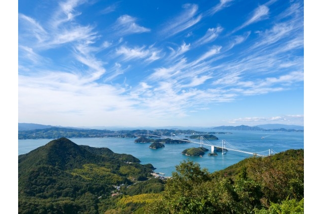 来島海峡大橋（全長約4km、ラスボス！！）